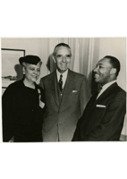 Anna Arnold Hedgeman, Martin Luther King, Jr. and Averell Harriman, 1960s.
